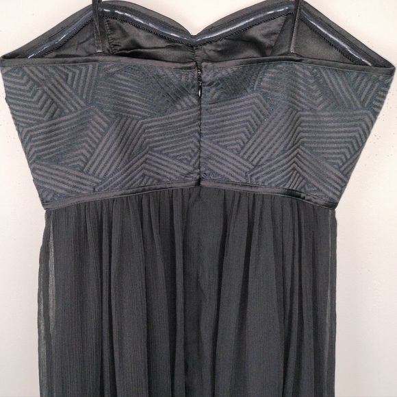NWT Max & Cleo Strapless Corset Top Fit & Flare Dress in Black Sz. 4 - Picture 8 of 15